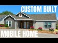 Like nothing I have ever toured! LOADED custom built mobile home! This modular is on another level!