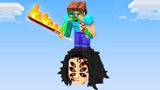 Thumbnail for Minecraft But It's Only 1 DEMON Block