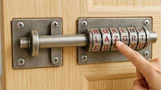 A locksmith's amazing tip: invented the world's first keyless lock