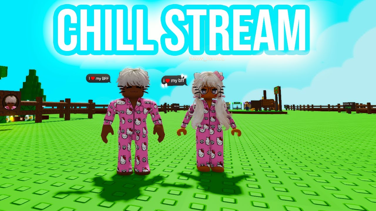 Grow a garden chill+ Robux giveaway - YouTube