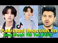 BTS TIK TOK Edits JungKook REACTION !!!