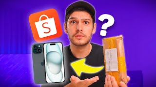 COMPREI um IPHONE 15 na SHOPEE