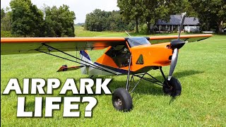 Living with Your AIRPLANE -  Private Vs Airpark Communities