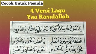 Maulid Diba' Al-Barzanji || 4 Versi Lagu Ya Rasulalloh Salamun 'alaik