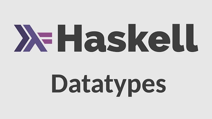 Haskell for Imperative Programmers #10 - Datatypes