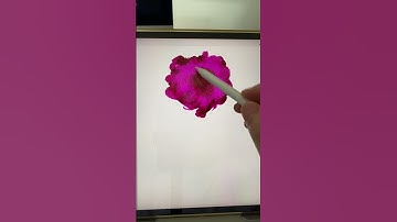 【iPad画画】Procreate iPad Drawing ✍️ WATERCOLOR FLOWER