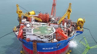 Asia's first cylindrical FPSO facility completed in Qingdao
