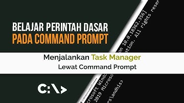 Belajar Command Prompt 118 | Menjalankan Task Manager Lewat CMD