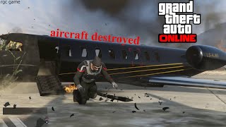 GTA 5 funny moments, the plane broke down (gta online) #37