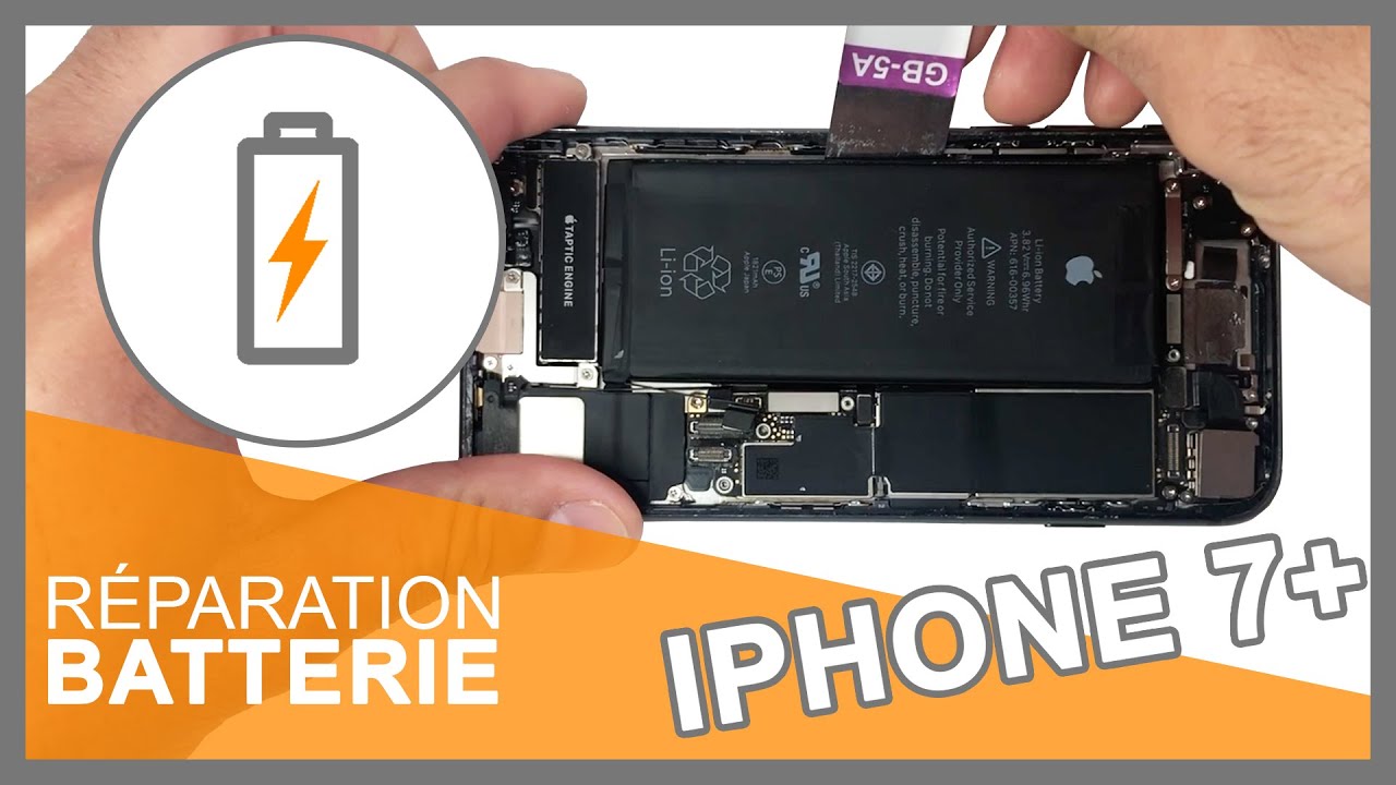 Reparation Batterie Iphone 7 Plus Youtube