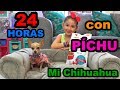 24 HORAS CON PÍCHU | MY CHIHUAHUA DOG | RETO | CHALLENGE | MAMÁ NIÑERA CUIDANDO MI PERRITO // YESLY