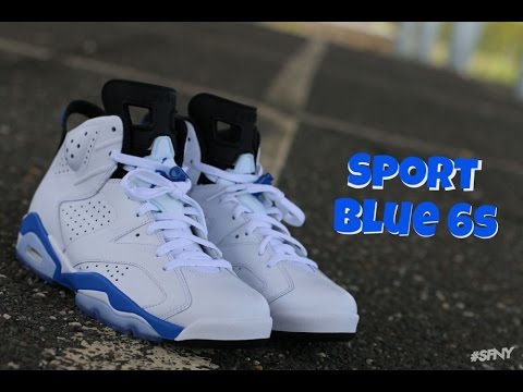 sports blue 6s