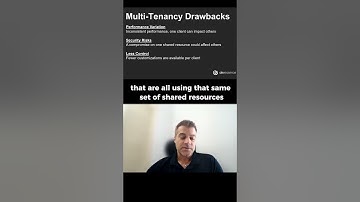 Multi-Tenancy Is NOT Always Ideal. Here’s Why #multitenancy #dotnet