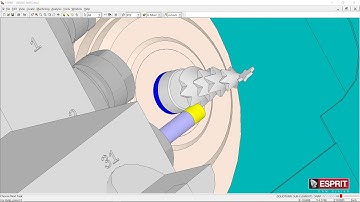 Tsugami B0205 MATC Demo with ESPRIT