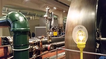 1859 Corliss steam engine running at Henry Ford.