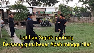 LATIHAN BARENG BERSAMA GURU BESAR TERUMBU BANTEN ABAH MINGGU TILAR