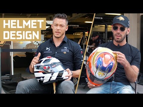 2019 Helmet Designs | Jean-Éric Vergne & André Lotterer talk through their season 5 helmets