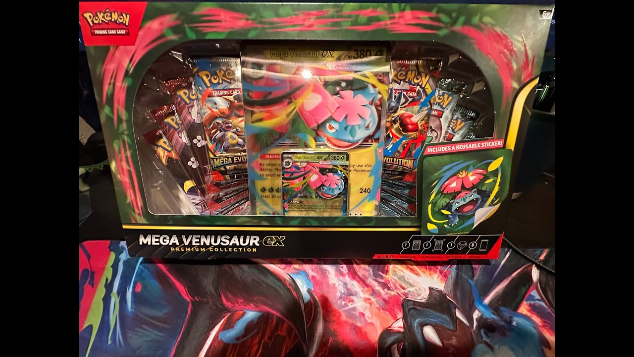 Pokémon Mega Venusaur ex Premium Collection Opening | JeepneyUnboxings