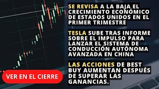 Cierre del Mercado  EEUU Day Trading, EE.UU, Tesla, Best Buy | 30.05.24