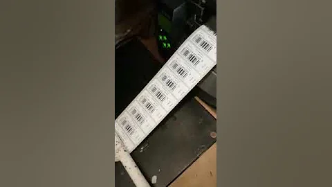 Garment Barcode Label Printing