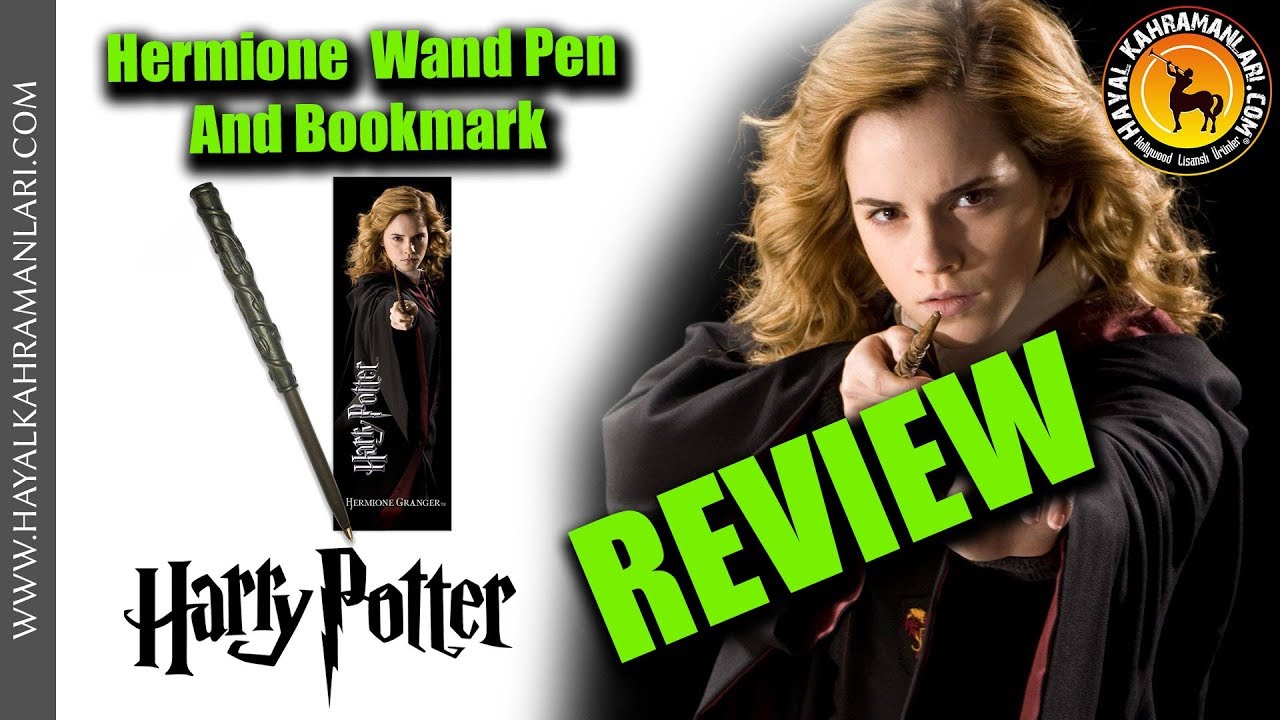 Hermione Wand Pen and Bookmark Noble Collection  - Harry Potter - Review