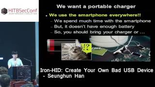 #HITB2016AMS D1T2 - IRON HID: Create Your Own Bad USB Device - Seunghun Han screenshot 4