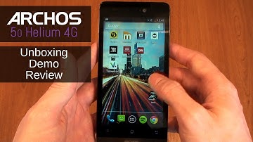Archos 50 Helium 4G - Unboxing, Review and Demo