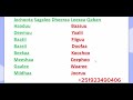 Jechoota Sagalee Dheeraa Leexaa Qaban Learn Afaan Oromoo Amharic English Letters