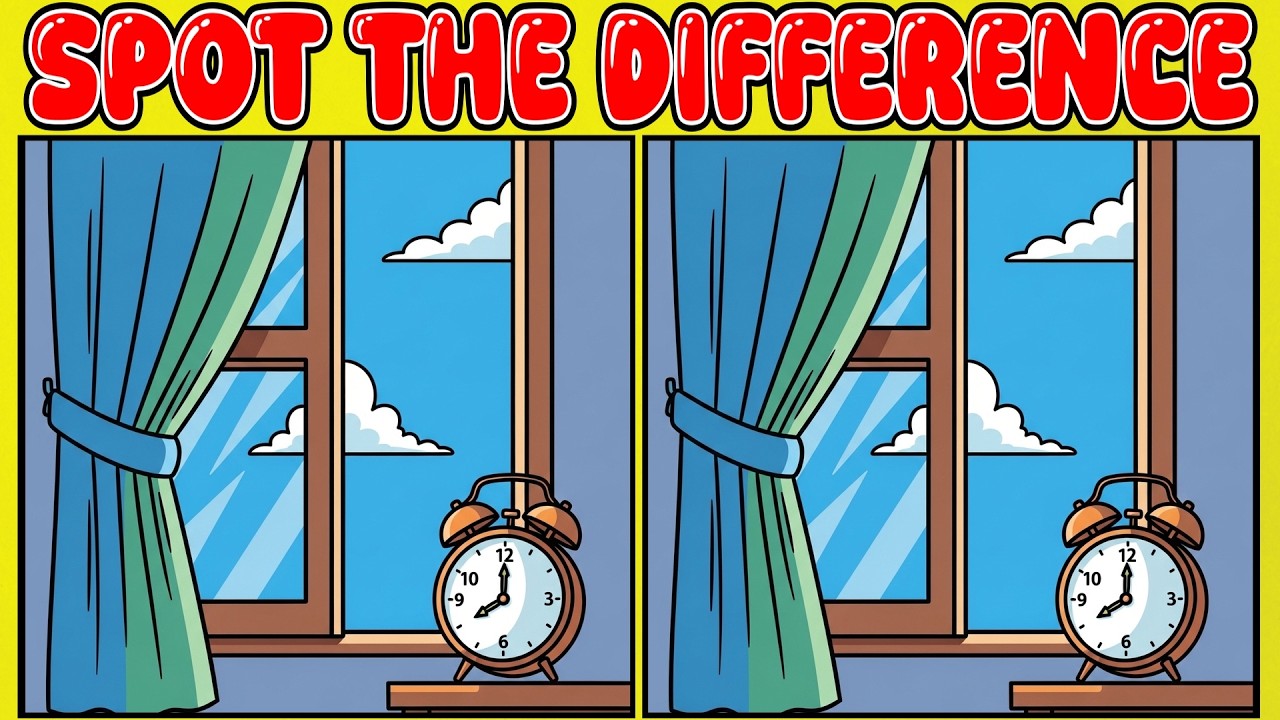 【Spot & Find The Difference】🌸Fun Activity for Improved Concentration and Memory!