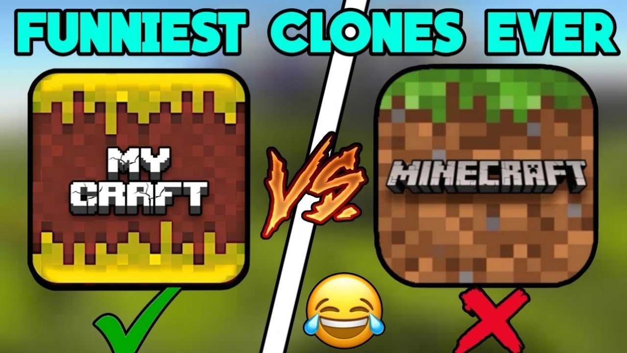 Playing The Funniest Minecraft Clone Games Ever 😂!..... - YouTube