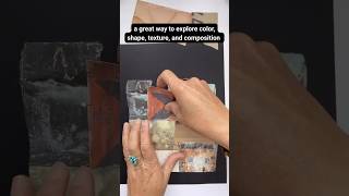 Explore Through Abstract Collage Art.