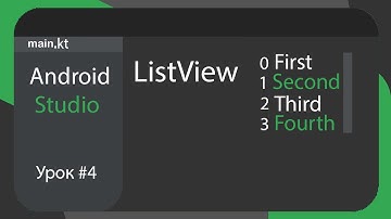 ListView в Android Studio. Урок #4