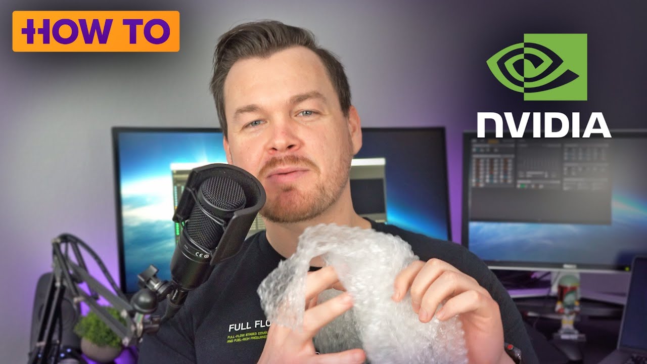 How to set up MAGIC Noise Cancellation! Nvidia RTX Voice (in under 2 minutes)