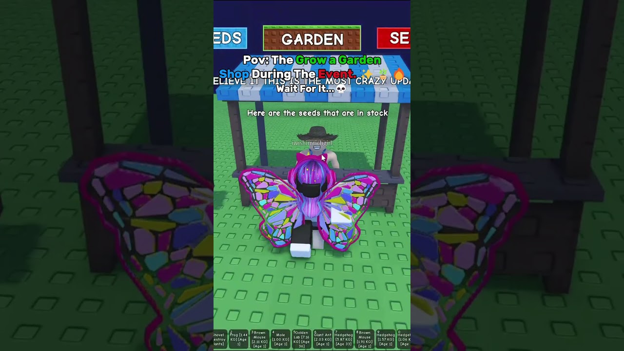 Pov: The Grow a Garden Shop During The Event. ✨🪴🔥 