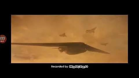 Rodan vs fighters jets and King Ghidorah- Godzilla: King of the monsters
