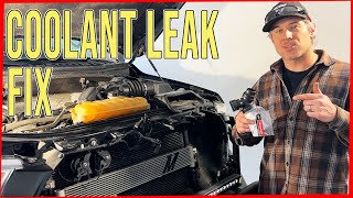 F150 5.0L YPipe Coolant Leak Fix #diy #trending