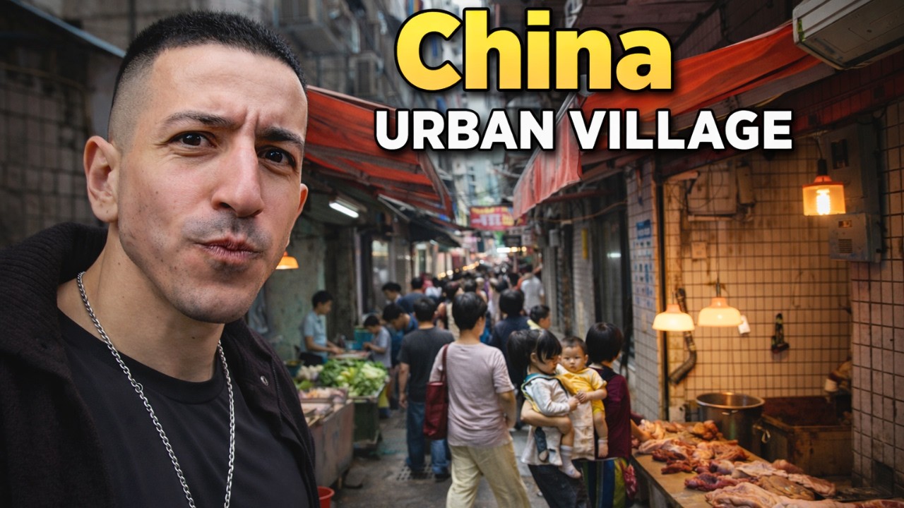 I Explored China's Slums 🇨🇳...NOT what I Expected! (no high rise here)