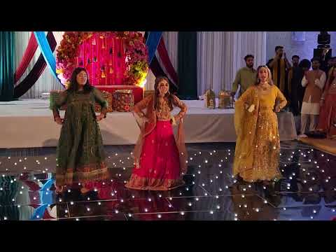 Chikni Chameli I Pakistani Wedding I Eisha and Zain Mendhi I Dance Performance 2022