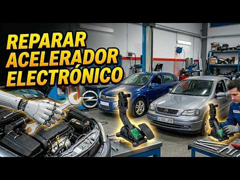 Reparación de acelerador electrónico de automovil (ASTRA G y H) P1125 ...