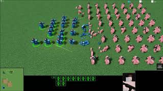 Roblox RTS Early Attacking Demo