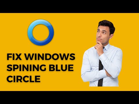 Fix Windows 11 / 10 Windows Spinning Blue Circle