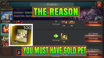 WHY YOU MUST ACTIVATE GOLD PET??  LEGACY OF DISCORD