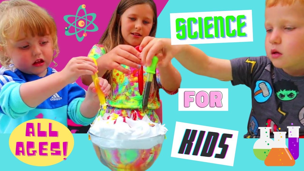 Young Kids Exploring Science And Chemical Reactions | Science That Will Amaze Kids