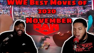 WWE Best Moves of 2020 - November (Reaction)