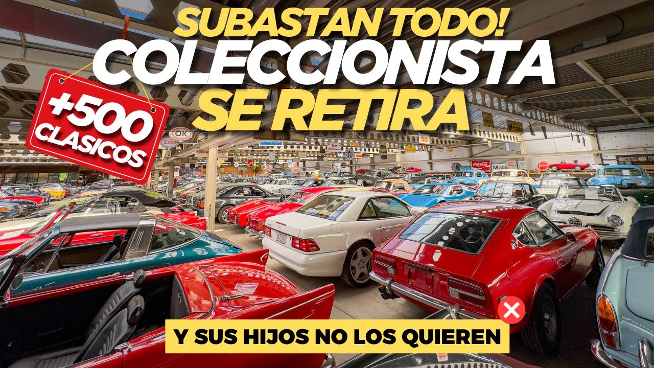 ¡NUNCA vi tantos COCHES CLÁSICOS! Una de las subastas más GRANDES de EUROPA.
