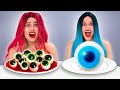 Color Food Challenge | Eating Only Red Food for 24 hours