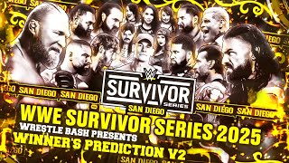 Download Lagu WWE Survivor Series 2025 Winners Prediction V2  MP3