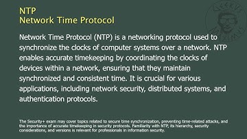 NTP - Network Time Protocol