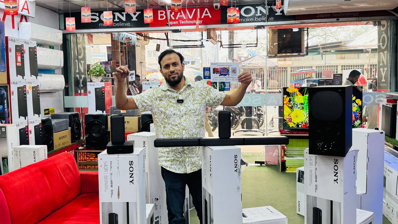 Sony HT-S40R  5.1 CH Soundbar Home Theatre System Price in Bangladesh 