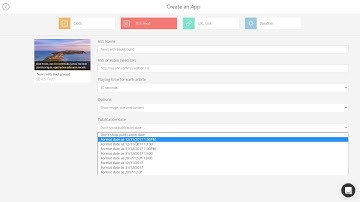 Nixplay Signage Tutorial - How to Create an RSS Feed with Background